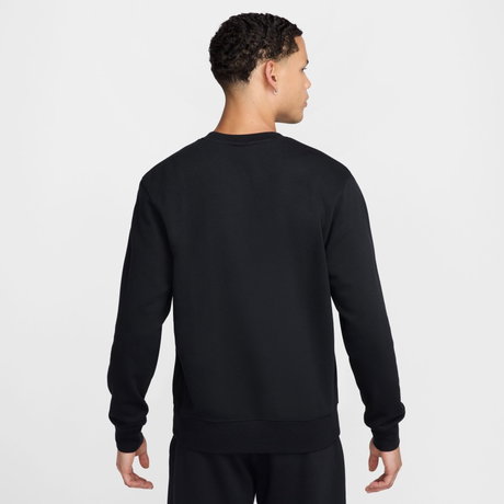 NIKE - Club Ft Crew Erkek Siyah Sweatshirt (1)