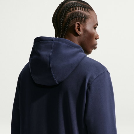 NIKE - Club Ft Fz Hoodie Reissue Erkek Mavi Sweatshirt (1)