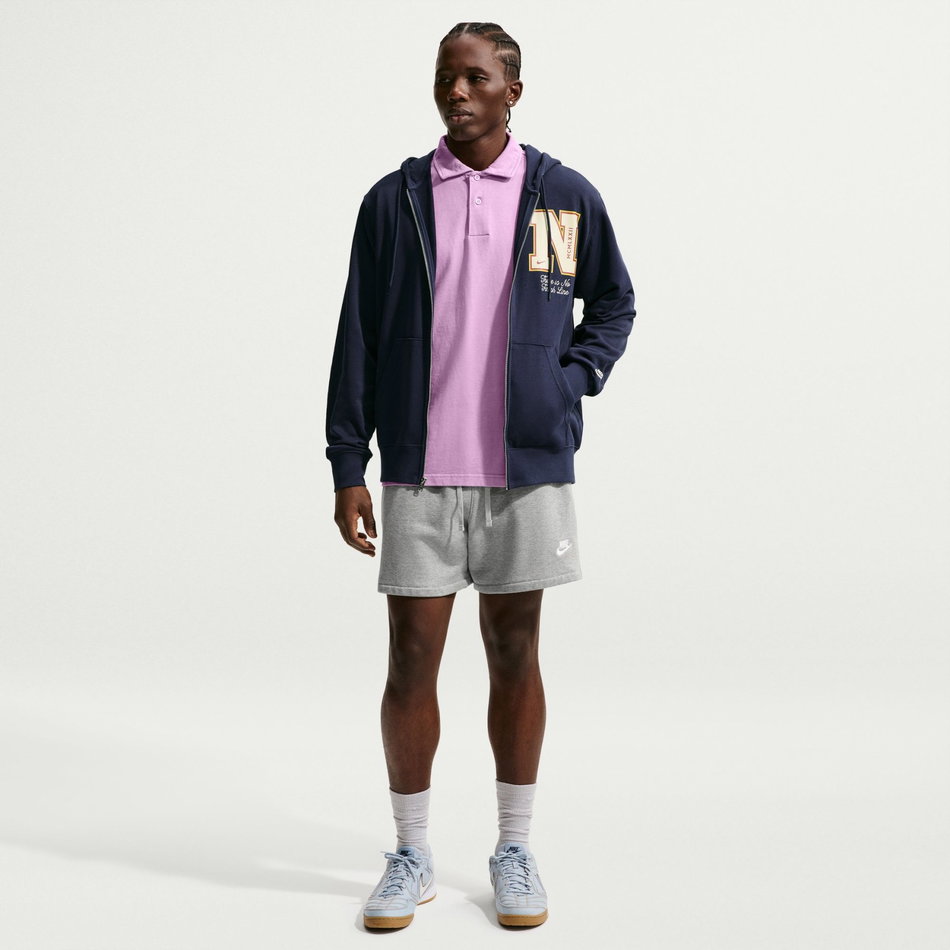 Club Ft Fz Hoodie Reissue Erkek Mavi Sweatshirt