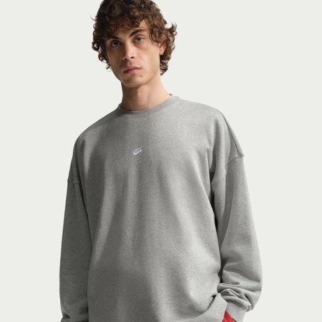 NIKE - Club Ft Os Crew Erkek Gri Sweatshirt (1)