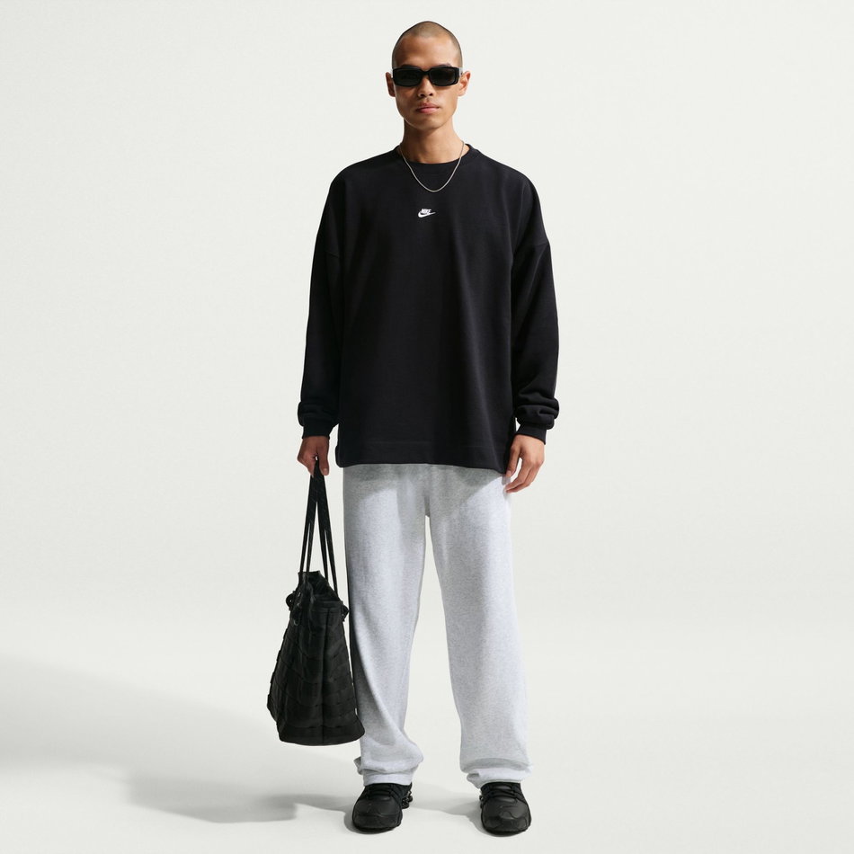 Club Ft Os Crew Erkek Siyah Sweatshirt