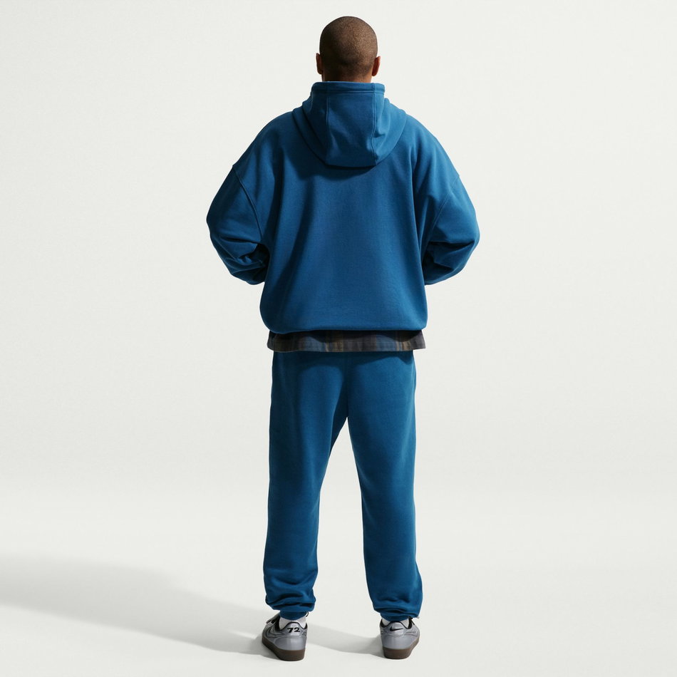 Club Ft Os Po Hoodie Erkek Mavi Sweatshirt