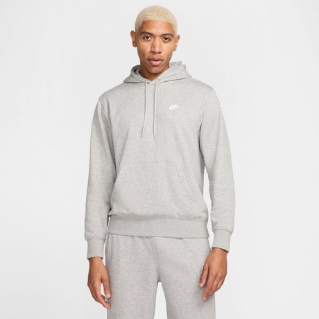NIKE - Club FT Po Hoodie Erkek Gri Sweatshirt