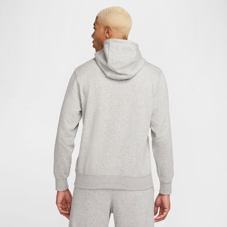 NIKE - Club FT Po Hoodie Erkek Gri Sweatshirt (1)