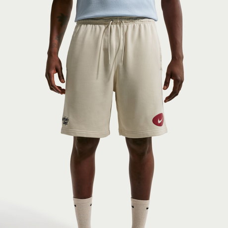 NIKE - Club Ft Short Reissue Erkek Bej Şort (1)
