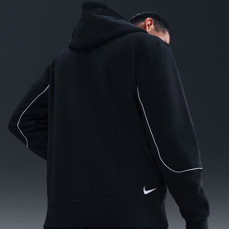 NIKE - Club Hoodie Total 90 Erkek Siyah Sweatshirt (1)