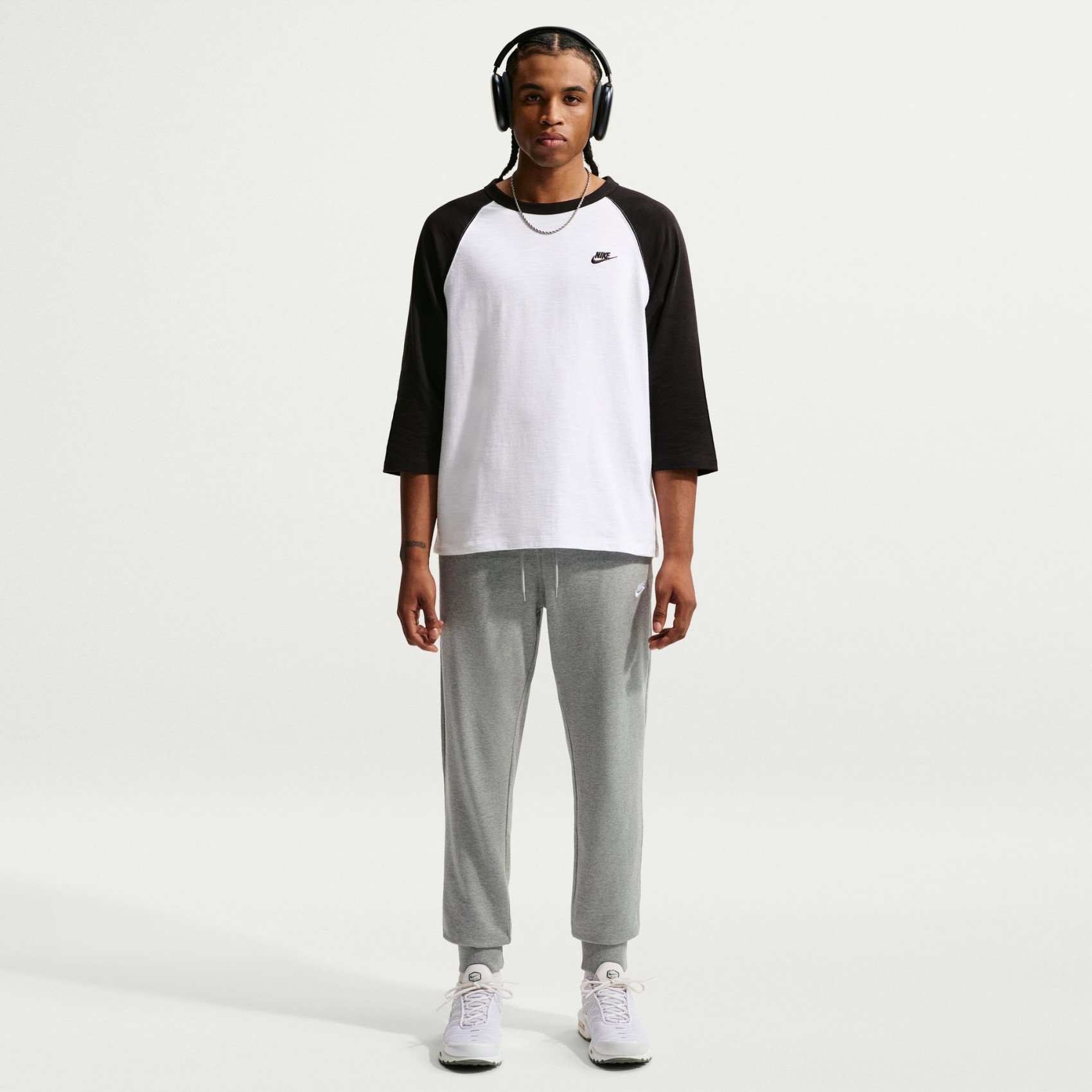 NIKE - Club Knit Jogger Erkek Gri Eşofman Altı