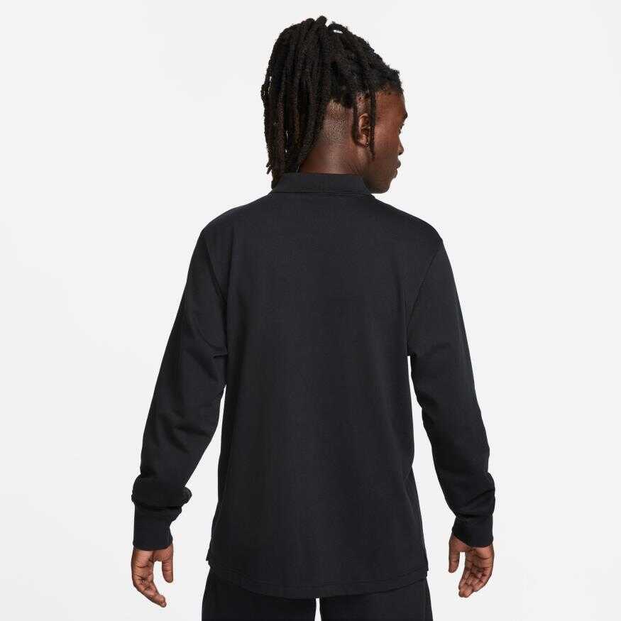 Club Knit Long Sleeve Polo Erkek Sweatshirt