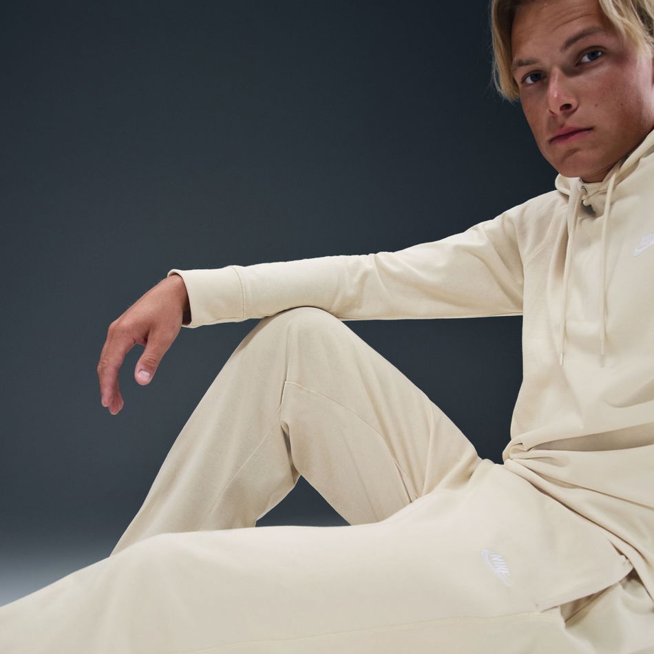 Club Knit OH Pant Erkek Bej Eşofman Altı