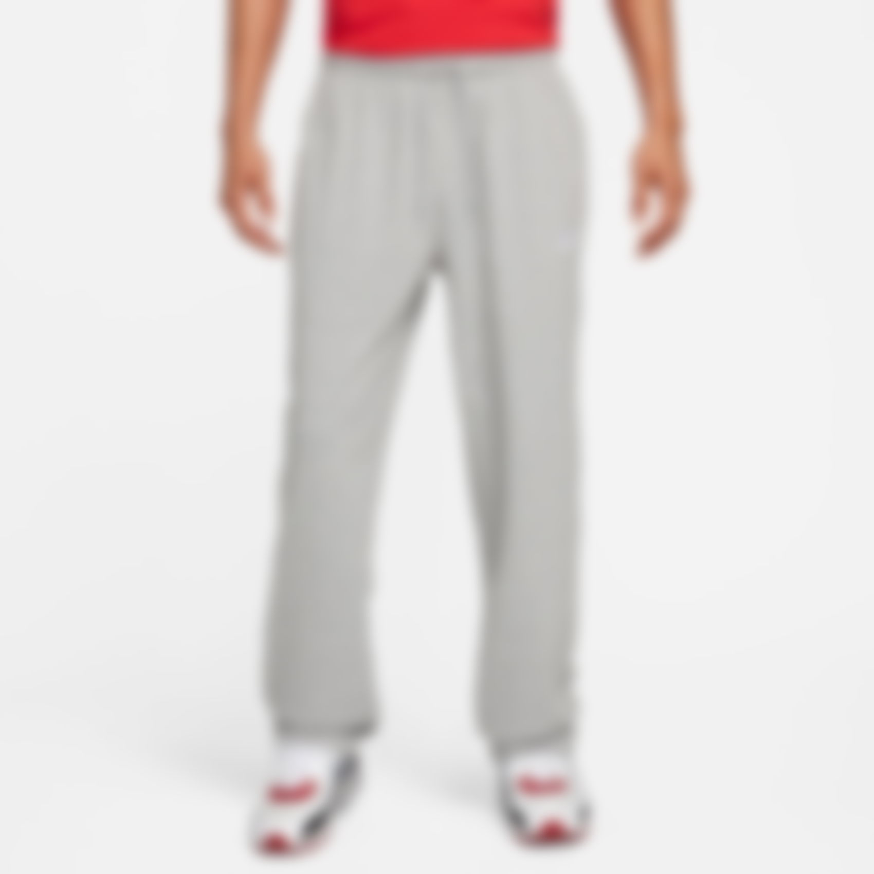 NIKE - Club Knit OH Pant Erkek Gri Eşofman Altı