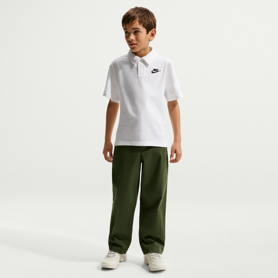 Club Knit Ss Polo Çocuk Beyaz Tişört