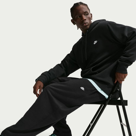 NIKE - Club Os Ft Pant Erkek Siyah Eşofman Altı