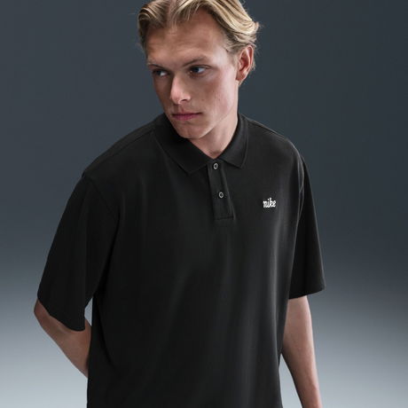 NIKE - Club SS Polo Collection Erkek Siyah Tişört