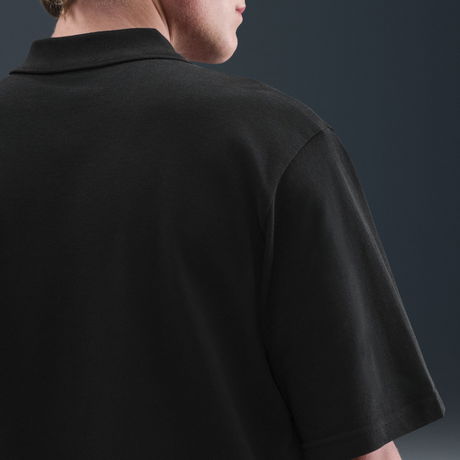 NIKE - Club SS Polo Collection Erkek Siyah Tişört (1)