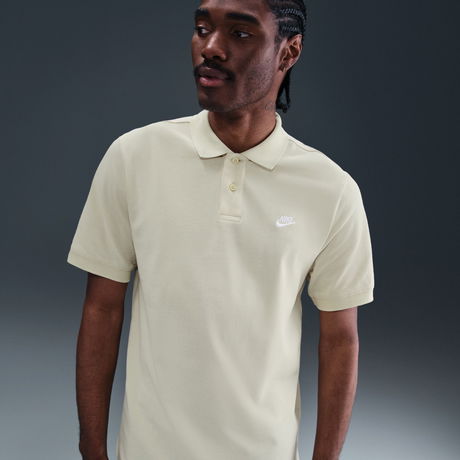 NIKE - Club SS Polo Pique Erkek Bej Tişört