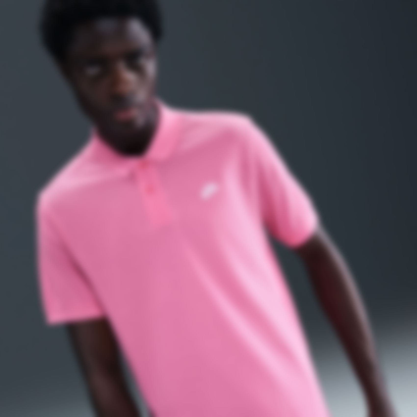 NIKE - Club SS Polo Pique Erkek Pembe Tişört