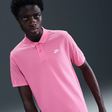 NIKE - Club SS Polo Pique Erkek Pembe Tişört