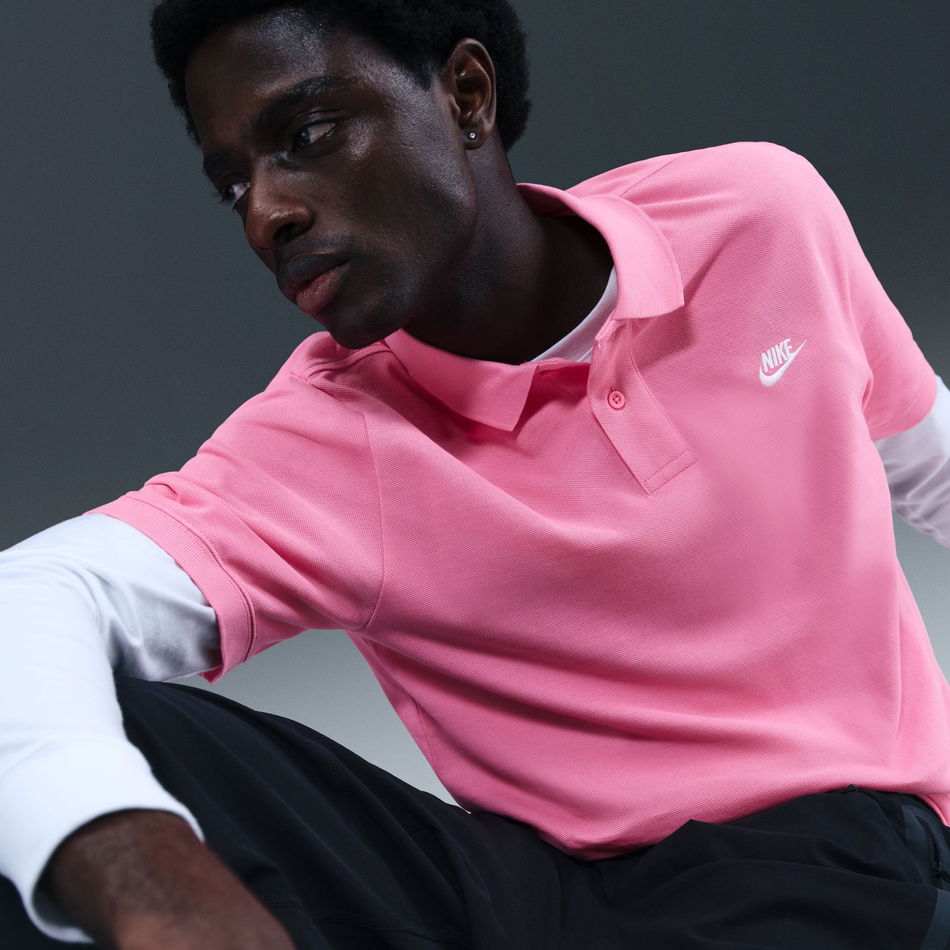 Club SS Polo Pique Erkek Pembe Tişört