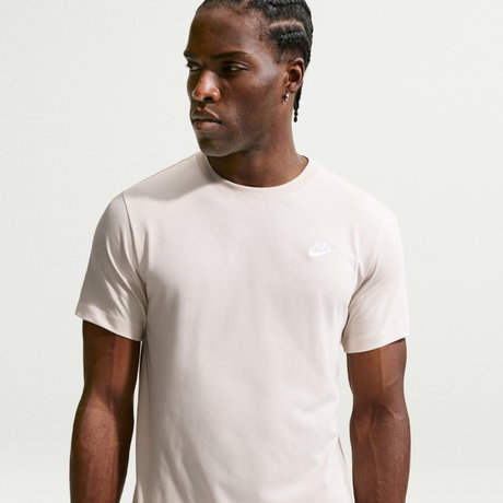 NIKE - Club Tee Erkek Bej Tişört