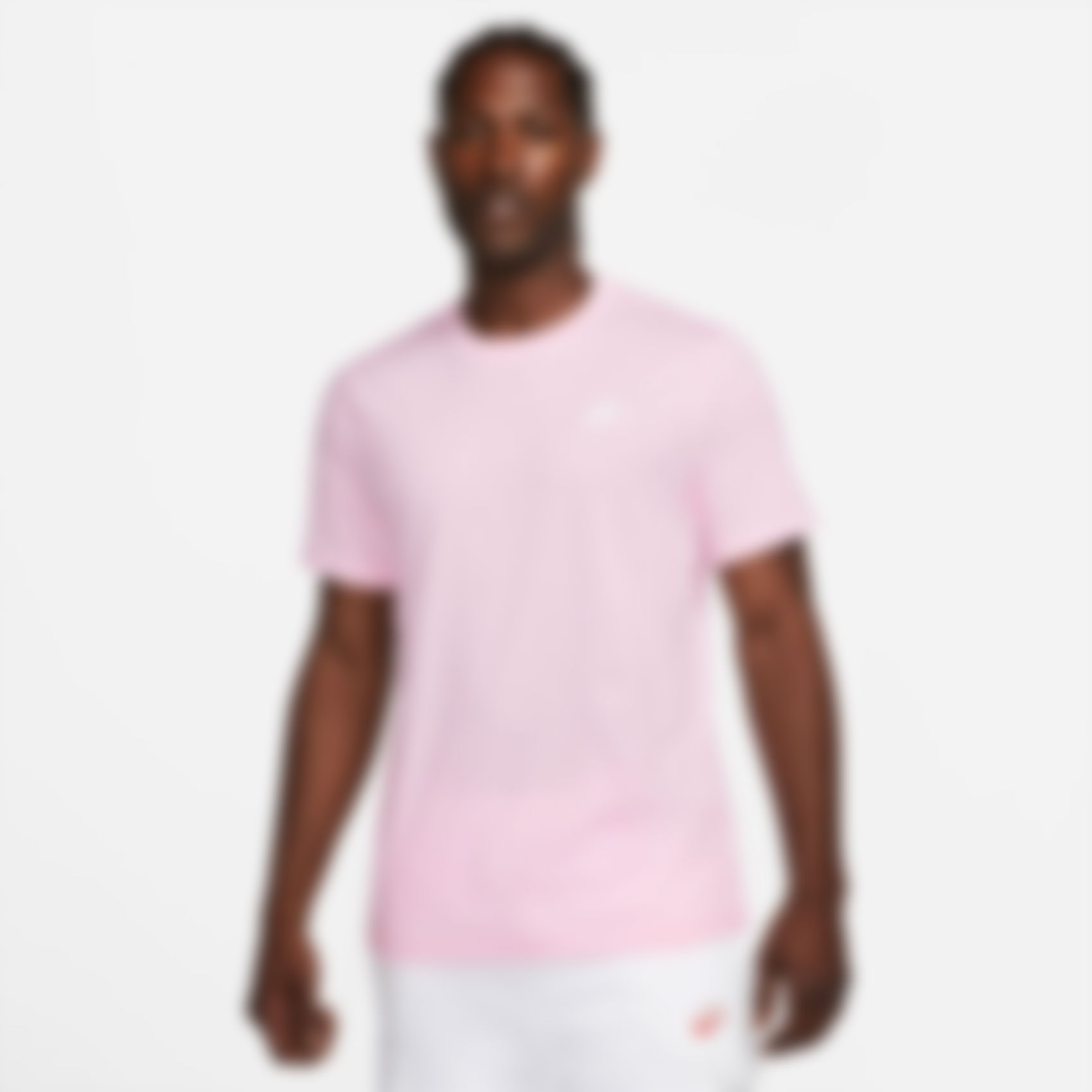 NIKE - Club Tee Erkek Pembe Tişört