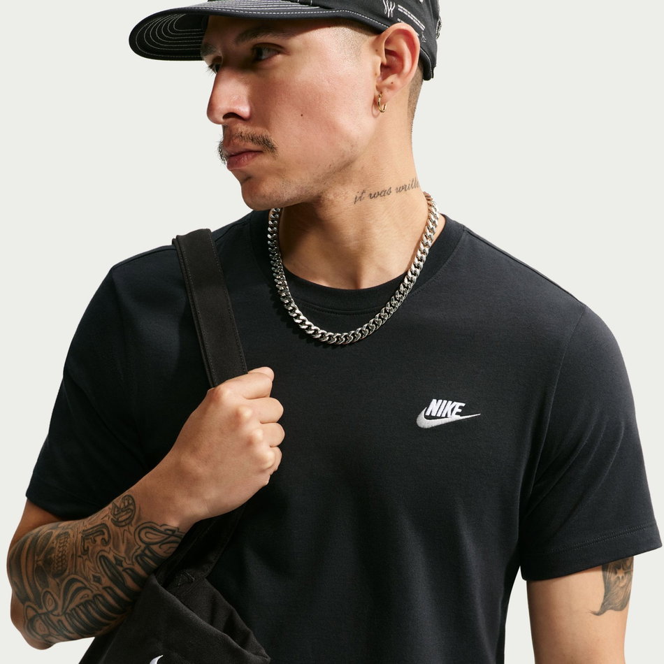 Club Tee Erkek Siyah Tişört