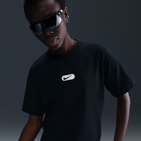 NIKE - Club Tee Kadın Siyah Tişört (1)