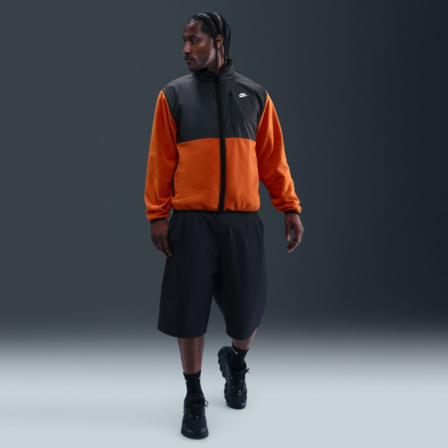 Nike Club Winterized FZ Jacket Erkek Turuncu Ceket IM9452-893
