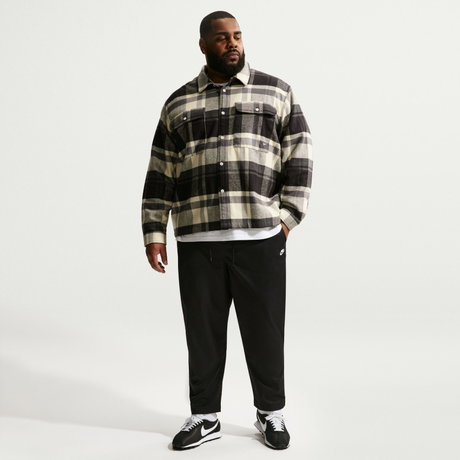 NIKE - Club Woven Taper Pant Erkek Siyah Eşofman Altı