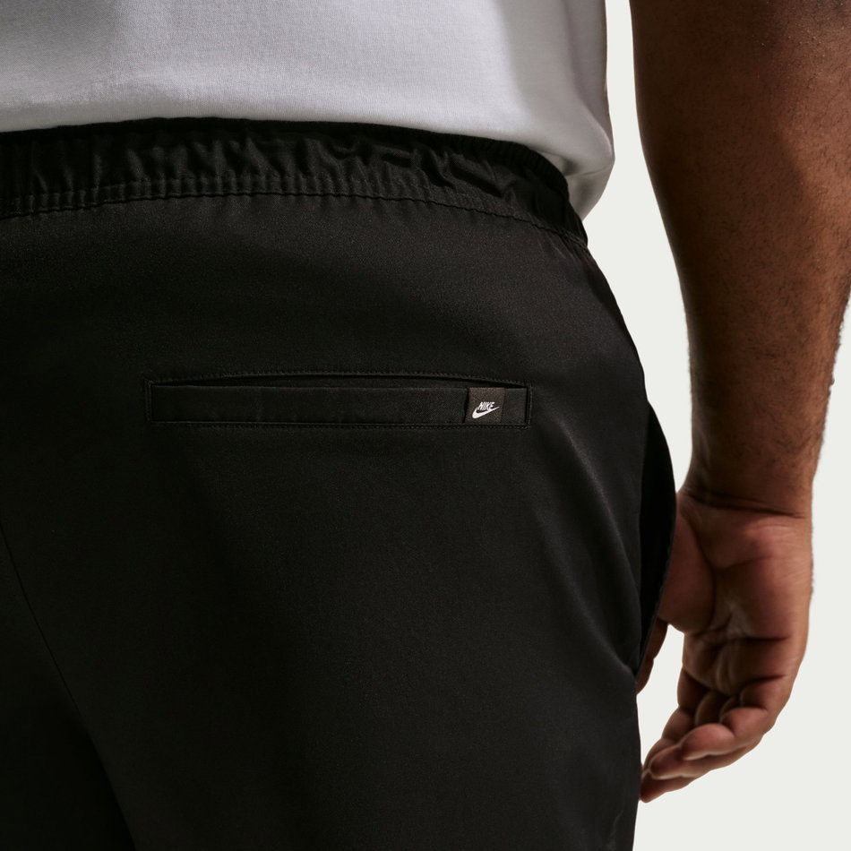 Club Woven Taper Pant Erkek Siyah Eşofman Altı