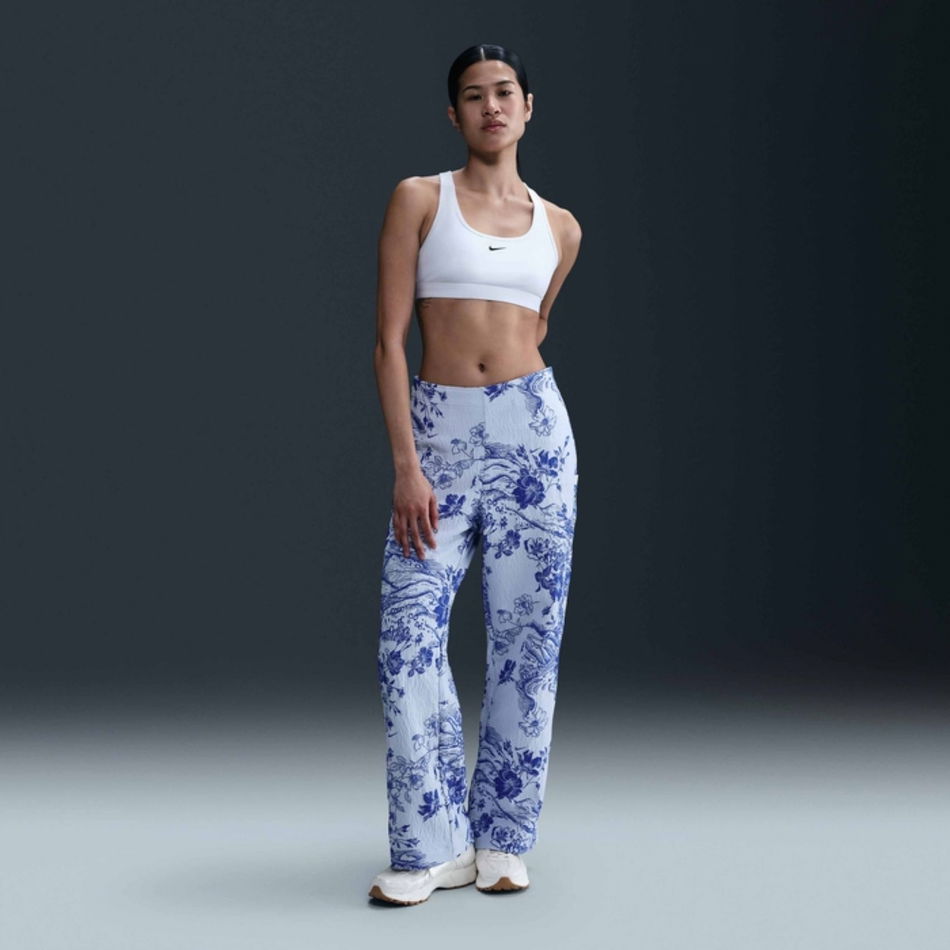 Collection Jacquard Track Pant Kadın Mavi Eşofman Altı