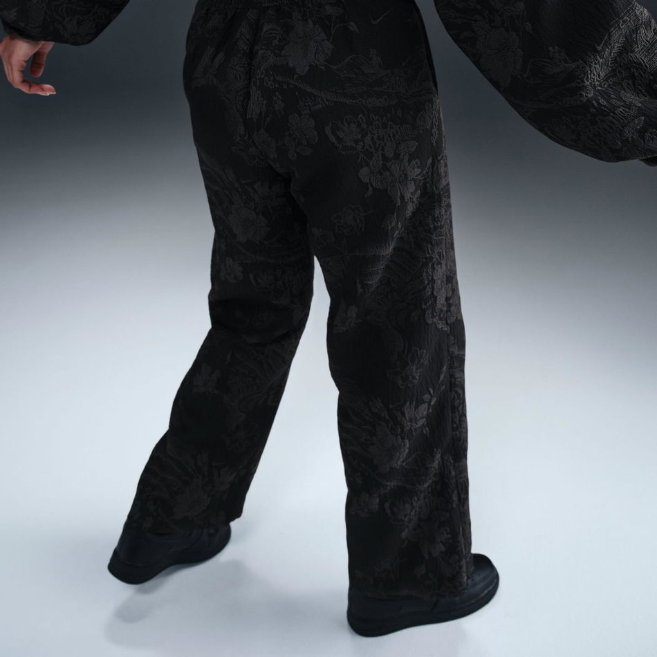 Collection Jacquard Track Pant Kadın Siyah Eşofman Altı