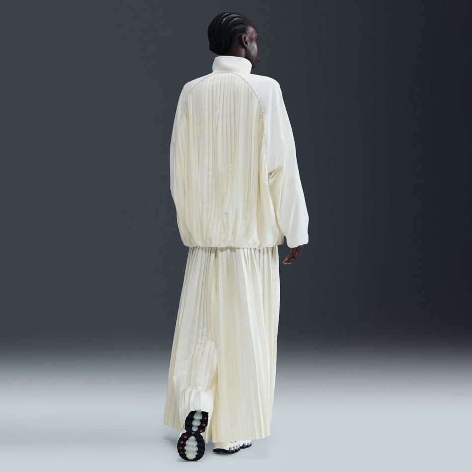 Collection Pleated Track Jacket Kadın Bej Ceket