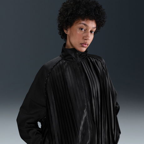 NIKE - Collection Pleated Track Jacket Kadın Siyah Ceket (1)