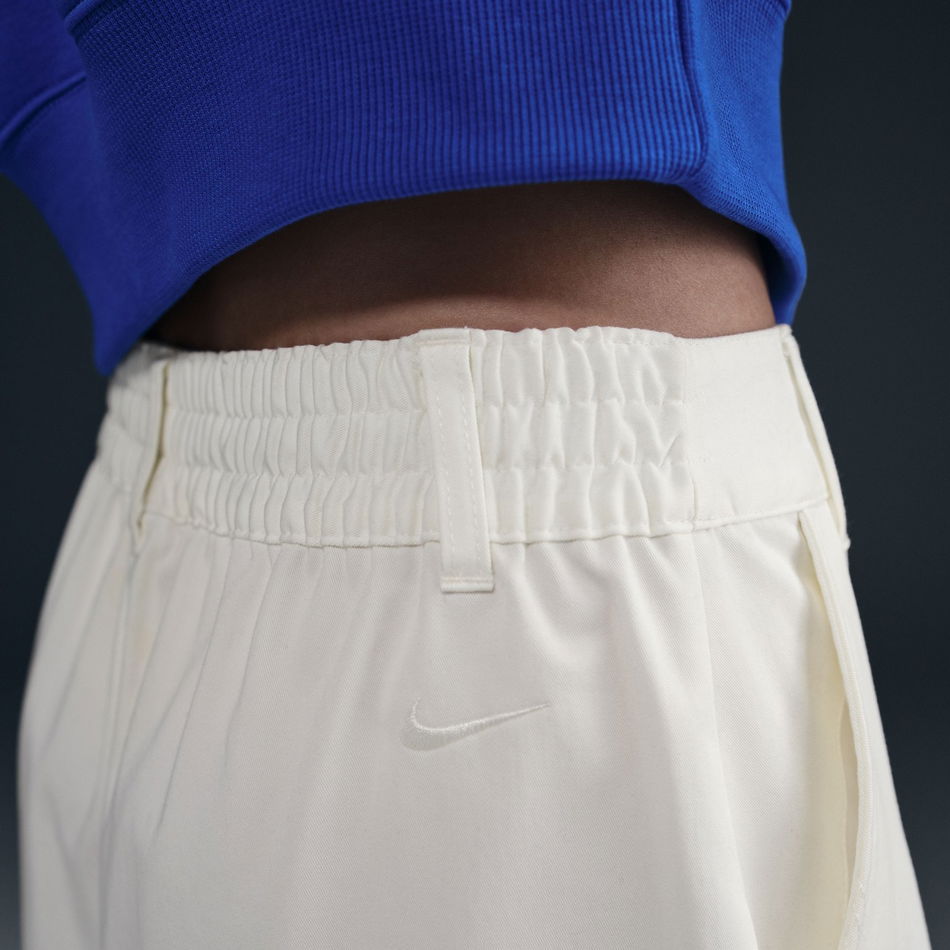 Collection Twill Skirt Kadın Beyaz Etek