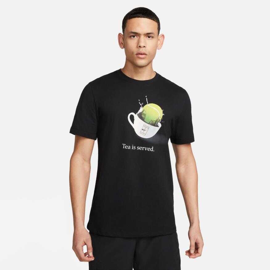 Nike Court Dri Fit Tee Wimbledon Erkek Tişört