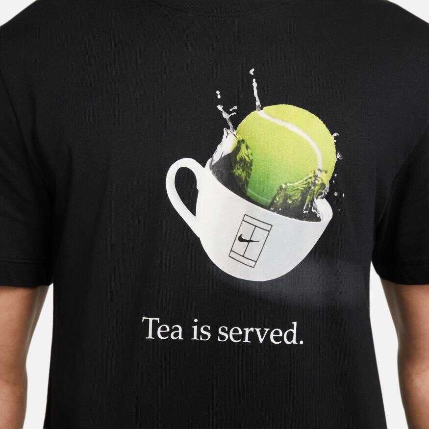 Nike Court Dri Fit Tee Wimbledon Erkek Tişört