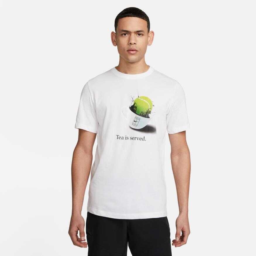 Nike Court Dri Fit Tee Wimbledon Erkek Tişört