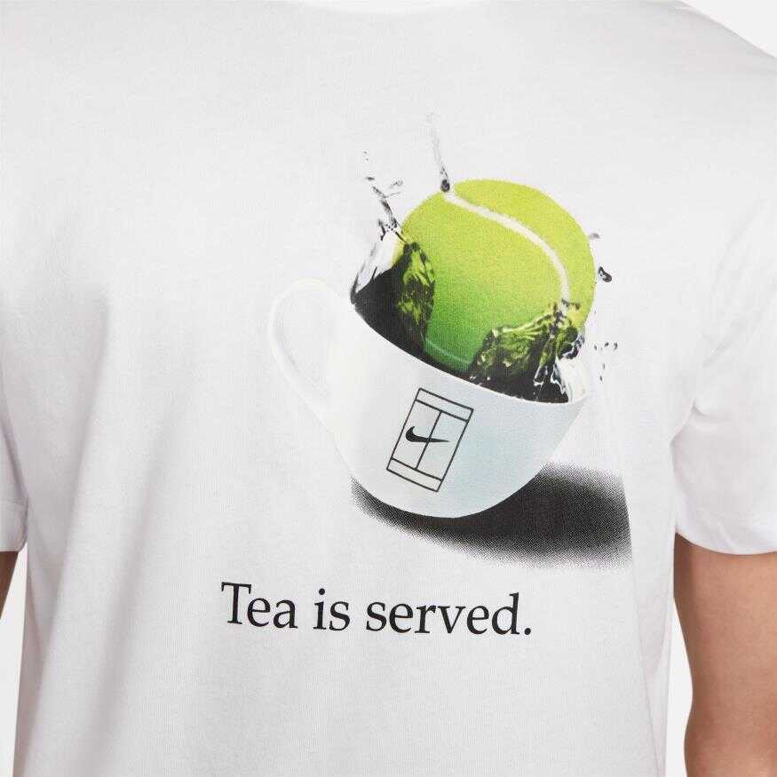 Nike Court Dri Fit Tee Wimbledon Erkek Tişört