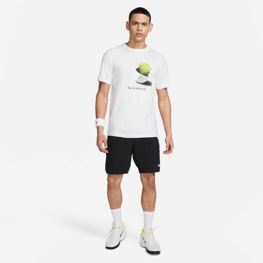 Nike Court Dri Fit Tee Wimbledon Erkek Tişört