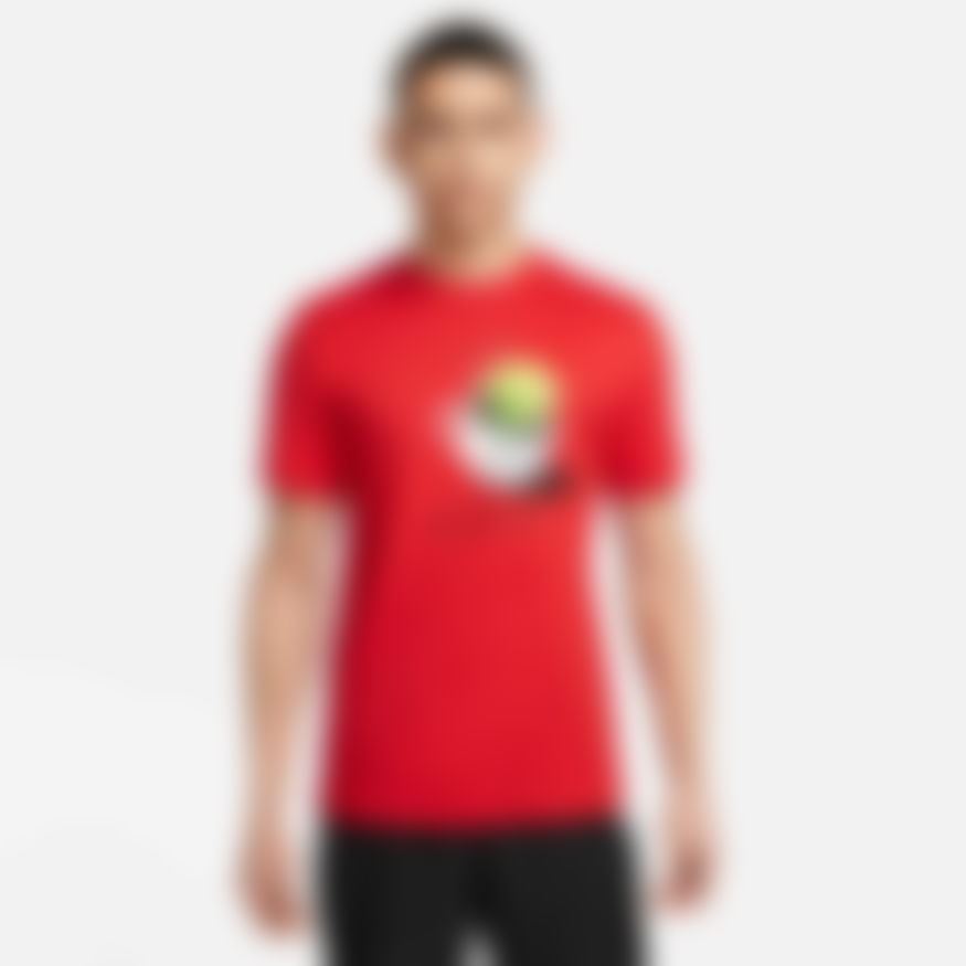 NIKE - Nike Court Dri Fit Tee Wimbledon Erkek Tişört