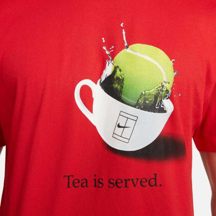 Nike Court Dri Fit Tee Wimbledon Erkek Tişört