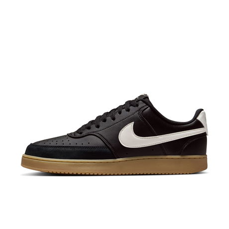 NIKE - Court Vision Low Erkek Siyah Sneaker Ayakkabı
