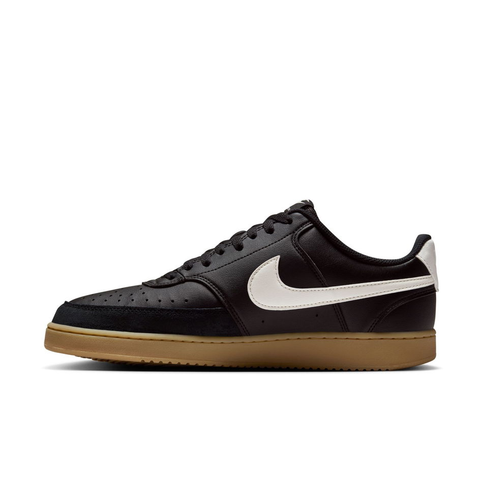 Court Vision Low Erkek Siyah Sneaker Ayakkabı