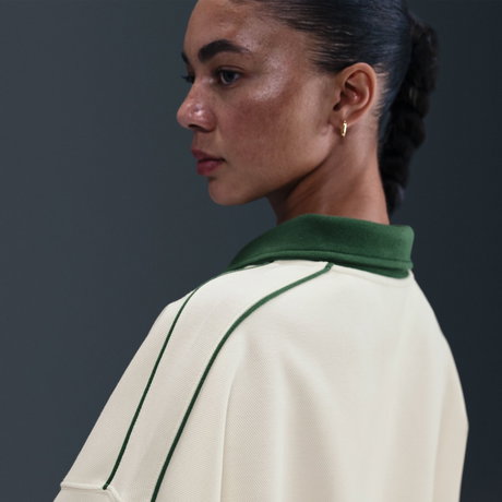 NIKE - Coverup QZ Kadın Bej Sweatshirt (1)