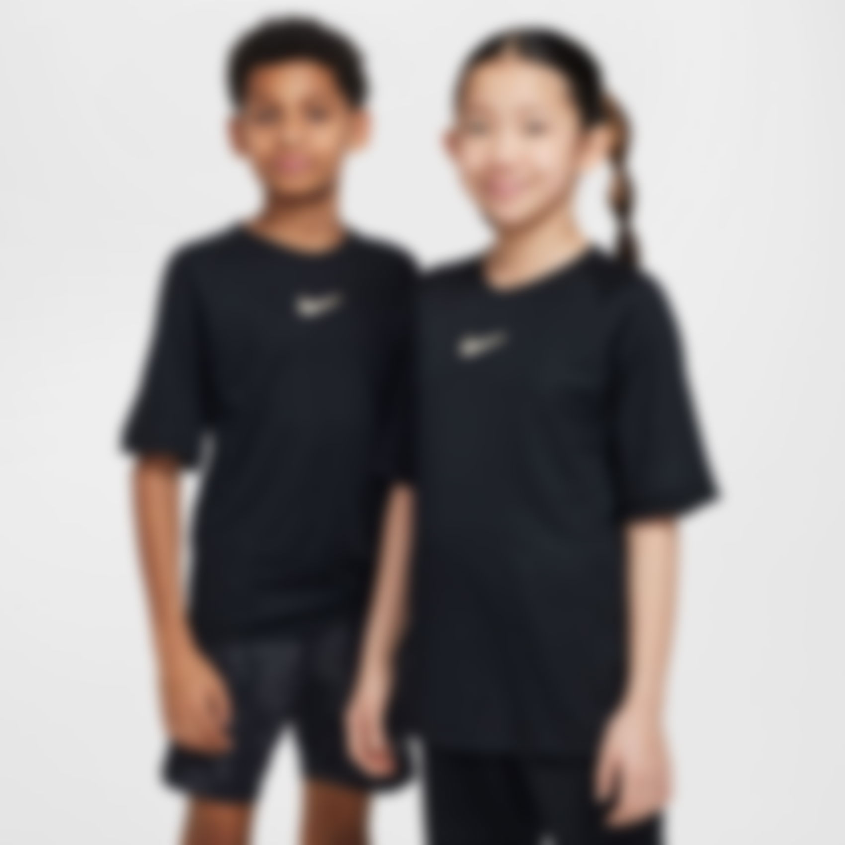 NIKE - Dri-FIT Acad SS Top Çocuk Siyah Tişört