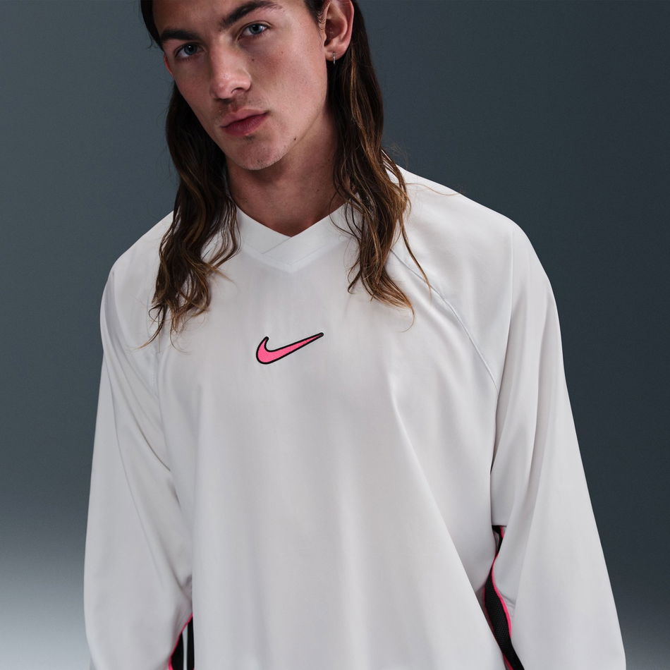 Dri-FIT Academy+ Shell Top Erkek Bej Sweatshirt