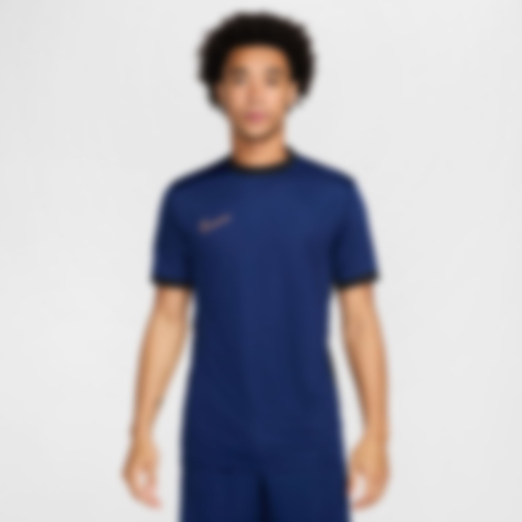 NIKE - Dri-FIT Academy SS Top Erkek Mavi Tişört