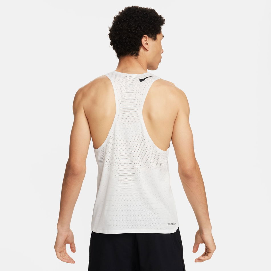 Dri-FIT ADV AeroSwift Singlet Erkek Beyaz Atlet