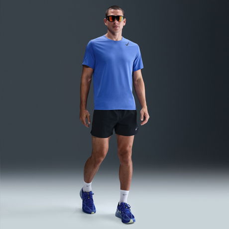 NIKE - Dri-FIT ADV AeroSwift SS Top Erkek Mavi Tişört