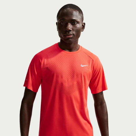 NIKE - Dri-FIT ADV Stride Ss Top Erkek Kırmızı Tişört